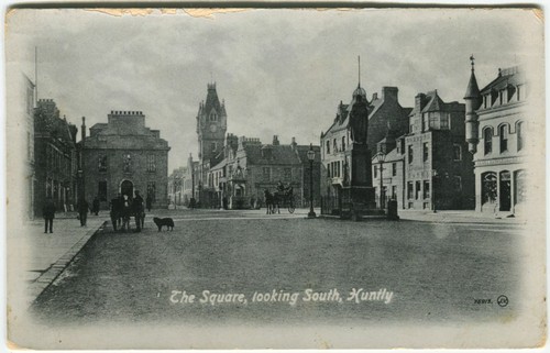 The square looking south - the, square,