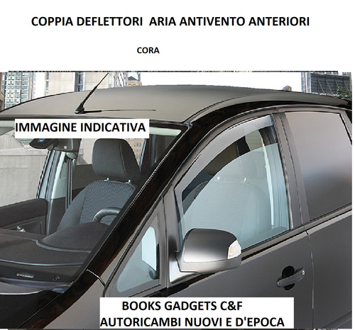 Coppia deflettori antivento - coppia,